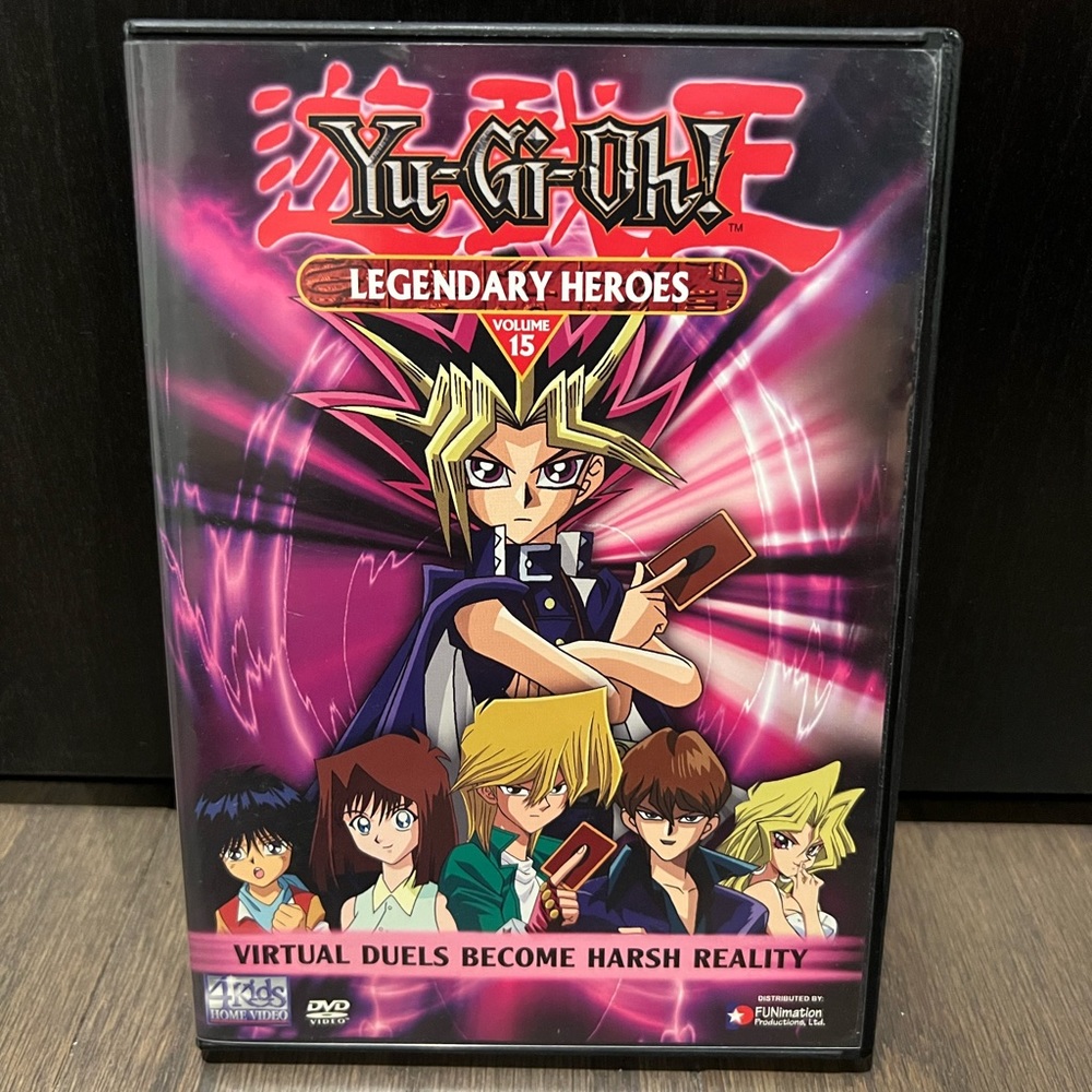 Yu-Gi-Oh! Vol 15: Legendary Heroes DVD (2003) - 4Kids / Funimation Anime